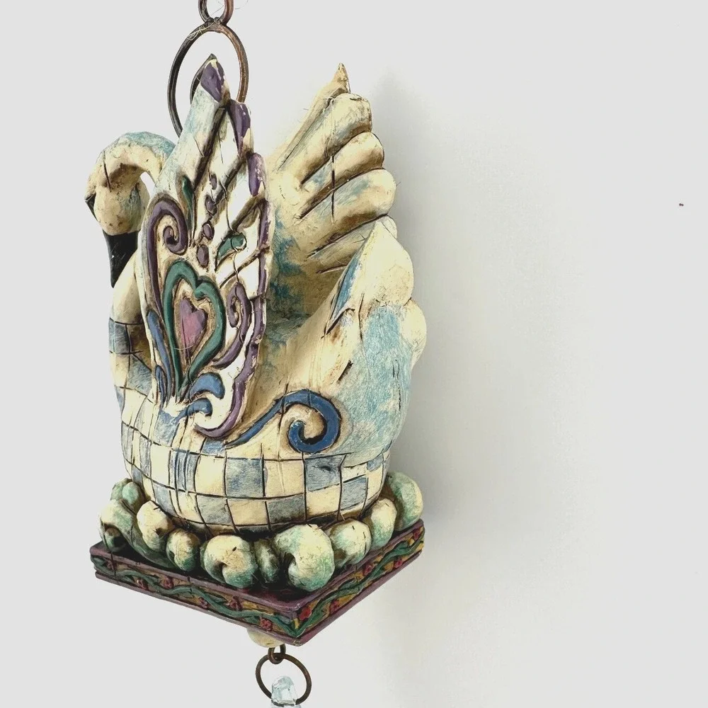 7 Swans Swimming Jim Shore Heartwood Creek 12 Days of Christmas Ornament 2005
